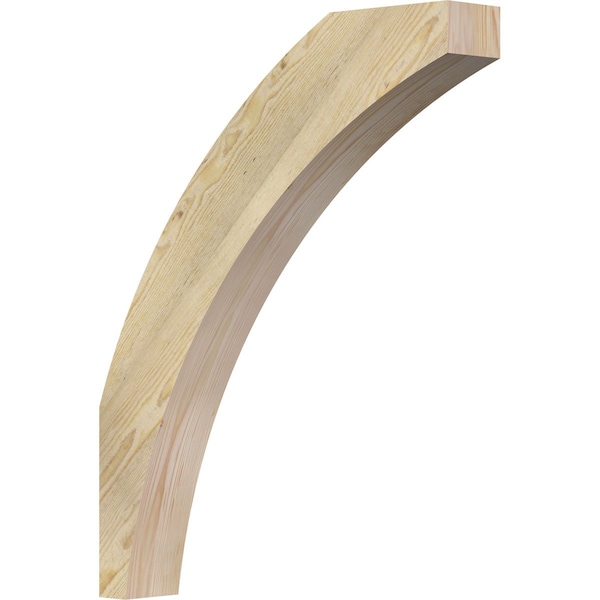 Ekena Millwork 4"W x 24"D x 30"H Thorton Rough Sawn Knee Brace, Douglas Fir BRC04X24X30THR00RDF - main
